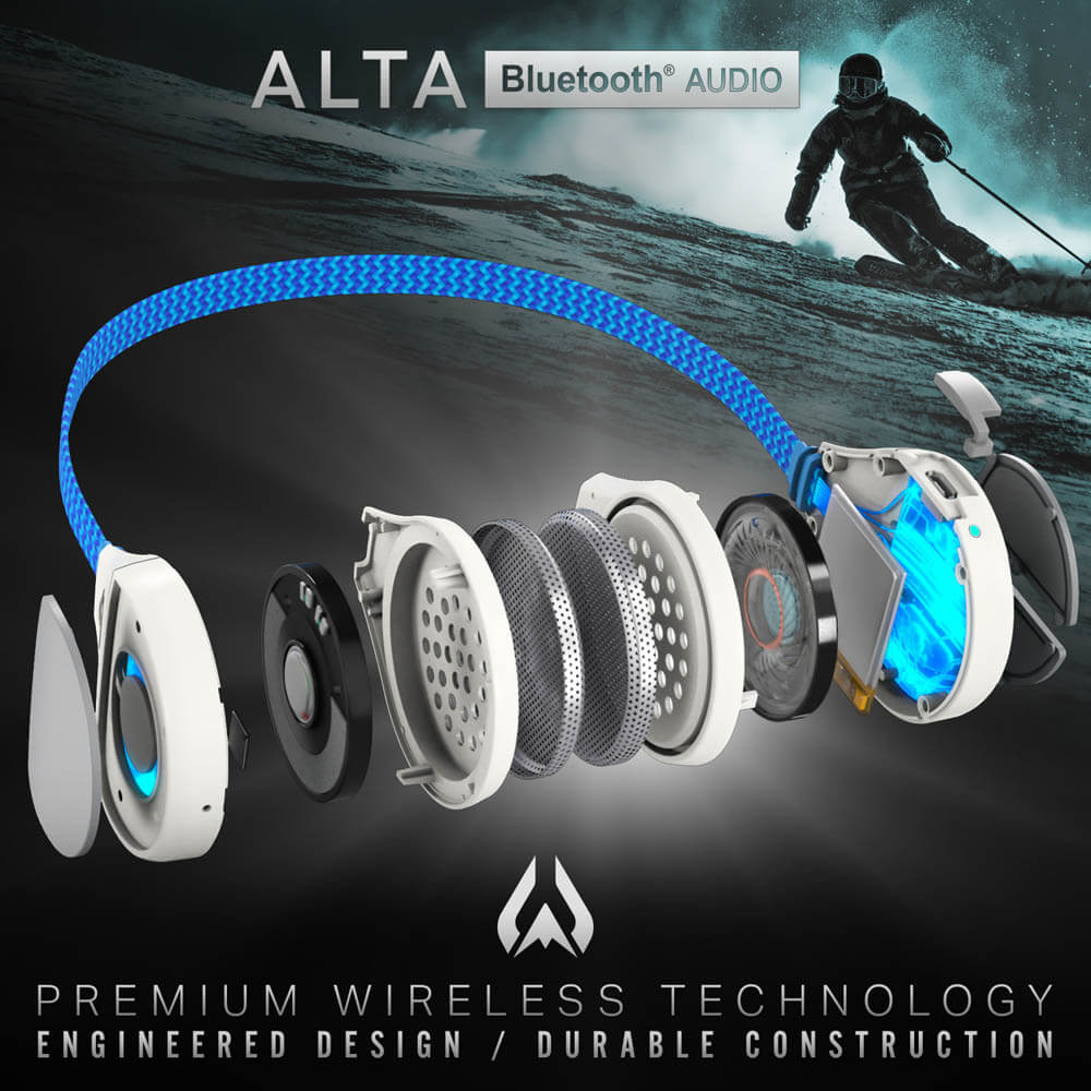 Alta Bluetooth Ski Helmet Headphones - Image 6