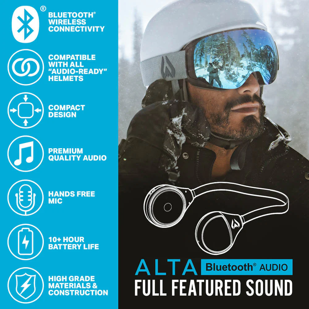 Alta Bluetooth Ski Helmet Headphones OPEN BOX - Image 4