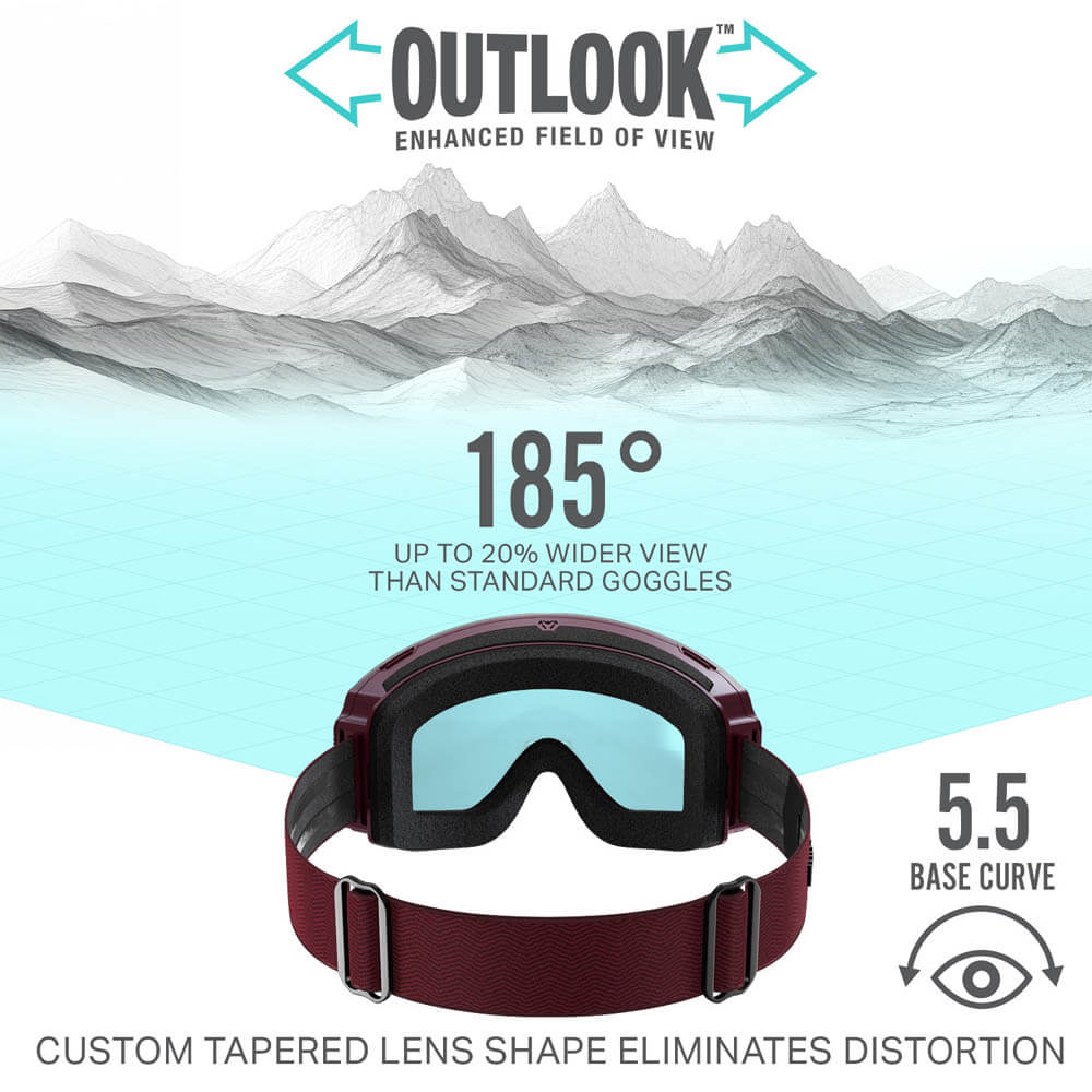 Roca Pro L Cylindrical Snow Goggle OPEN BOX - Image 28