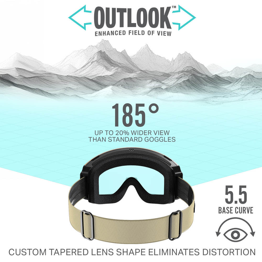 Roca Pro L Cylindrical Snow Goggle OPEN BOX - Image 36