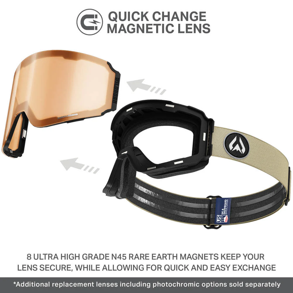 Roca Pro L Cylindrical Snow Goggle OPEN BOX - Image 38