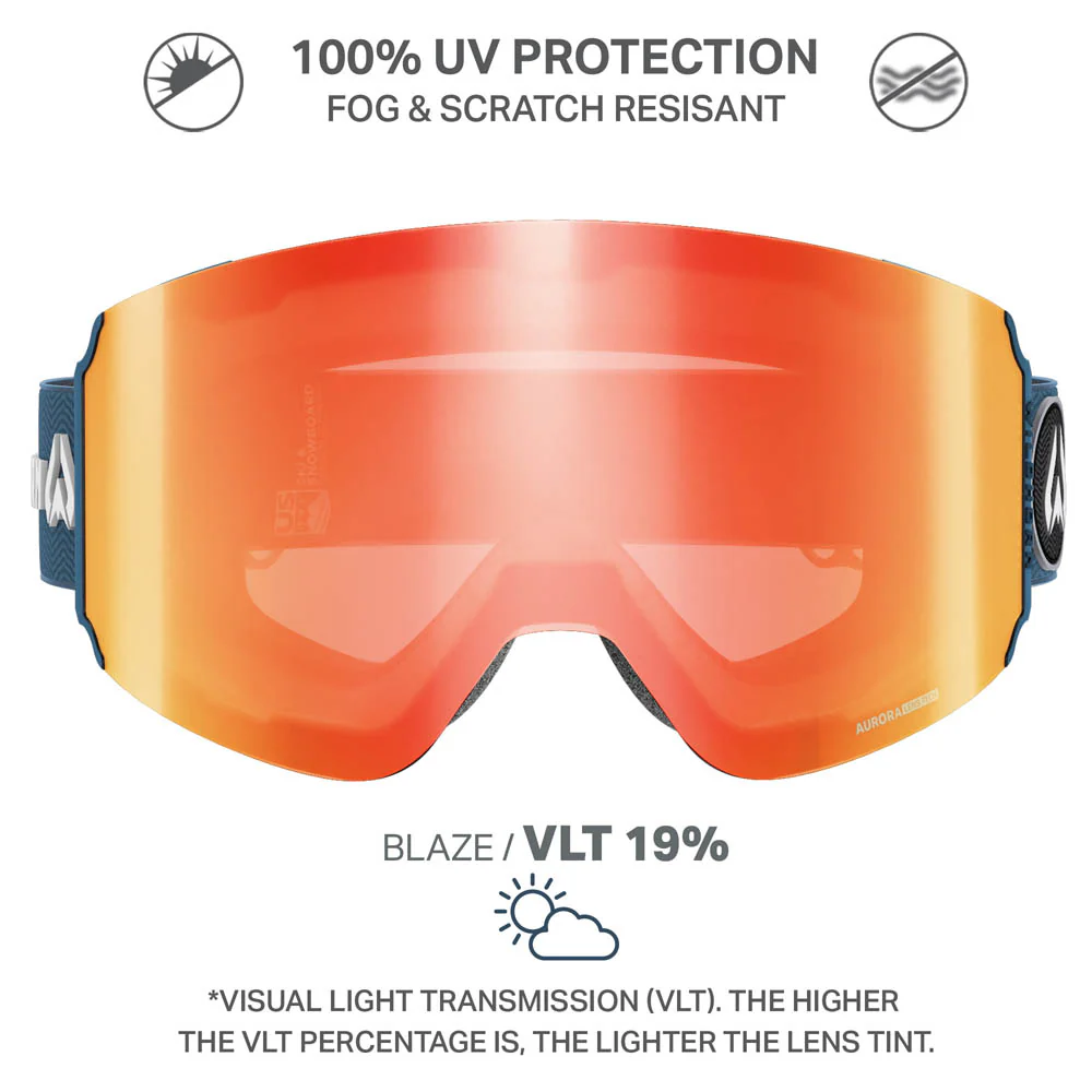 Roca Pro L Cylindrical Snow Goggle OPEN BOX - Image 42