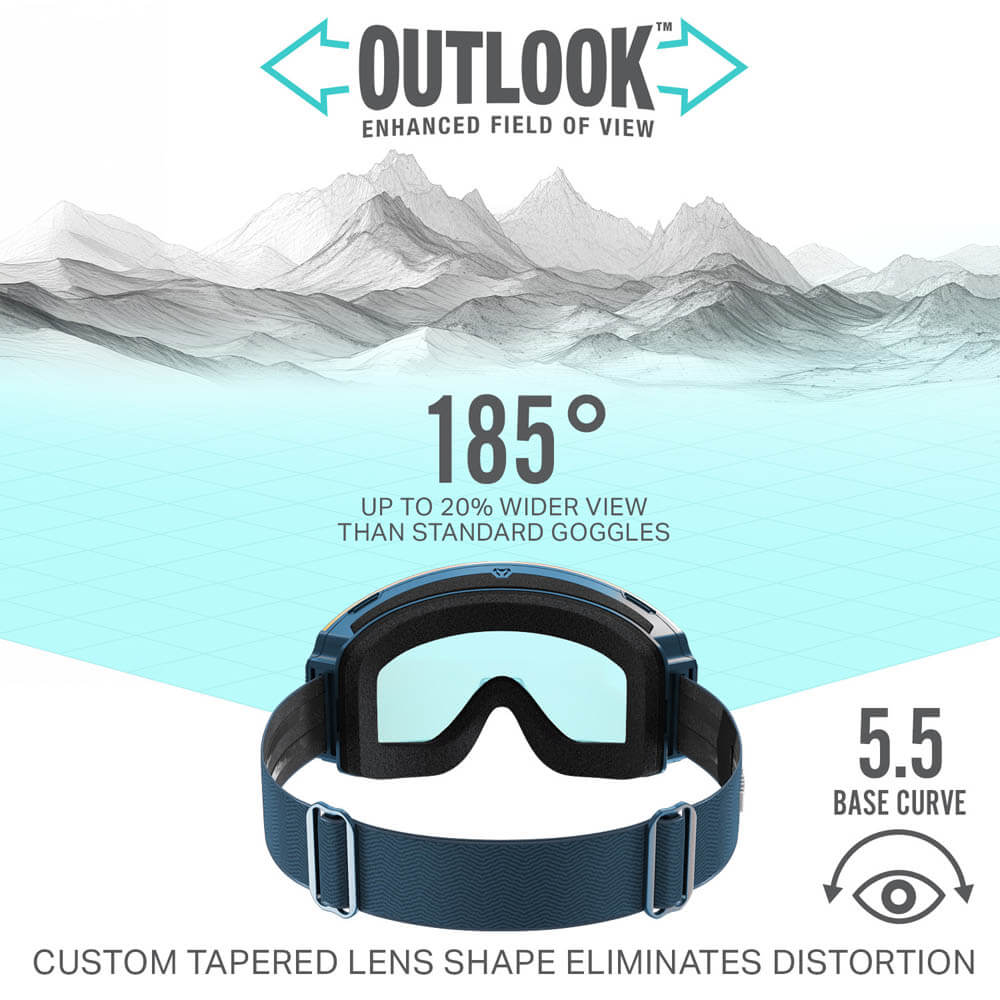 Roca Pro L Cylindrical Snow Goggle OPEN BOX - Image 44